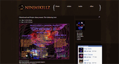 Desktop Screenshot of ninjaskillz.net
