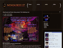 Tablet Screenshot of ninjaskillz.net
